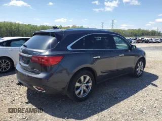 2016 Acura MDX w/Advance with VIN 5FRYD4H97GB009385, listed as a Copart auction lot 52037985 with 148,682 mi miles and Salvage Title. Bid and sale history available at carsss.com. Image 3.
