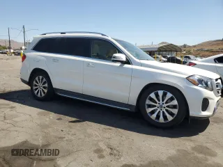 2018 Mercedes-Benz GLS 450 with VIN 4JGDF6EE9JB104706, listed as a Copart auction lot 59087773 with 82,559 mi miles and . Bid and sale history available at DreamBid. Image 4.