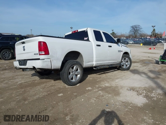 2018 Ram 1500 Tradesman with VIN 1C6RR7FT6JS328138, listed as a IAAI auction lot 41801702 with 119,230 mi miles and . Bid and sale history available at DreamBid. Image 4.