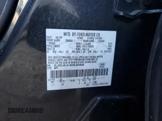 2010 Lincoln MKX with VIN 2LMDJ6JC2ABJ00840, listed as a Copart auction lot 46691285 with 228,326 mi miles and Salvage Title. Bid and sale history available at carsss.com. Image 14.