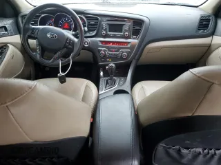 2013 Kia Optima EX z VIN 5XXGN4A75DG229393, wystawiony jako Copart lot #55855855 z przebiegiem 160 037 mil mil oraz Szkoda całkowita • Salvage title. Historia ofert i sprzedaży dostępna na DreamBid. Obrazek 8.