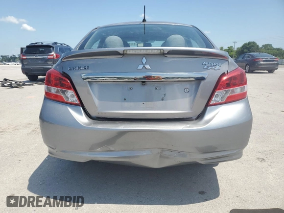 2017 Mitsubishi Mirage ES with VIN ML32F3FJ0HHF06424, listed as a Copart auction lot 61743935 with 120,854 mi miles and Salvage title. Bid and sale history available at DreamBid. Image 6.