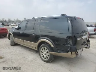 2014 Ford Expedition EL XLT with VIN 1FMJK1H53EEF07470, listed as a Copart auction lot 48903355 with 189,551 mi miles and Salvage Title. Bid and sale history available at carsss.com. Image 2.