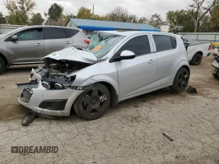 2014 Chevrolet Sonic LS with VIN 1G1JB6SH8E4116933, listed as a Copart auction lot 78400734 with Not provided miles and Salvage title. Bid and sale history available at DreamBid. Image 1.