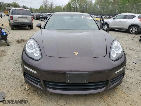 2015 Porsche Panamera 4 with VIN WP0AA2A73FL002308, listed as a Copart auction lot 51552894 with 0 mi miles and Salvage Title. Bid and sale history available at carsss.com. Image 5.