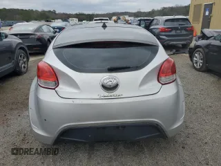 2012 Hyundai Veloster w/Red Int with VIN KMHTC6AD2CU021143, listed as a Copart auction lot 44055345 with Not provided miles and Clean title. Bid and sale history available at DreamBid. Image 6.