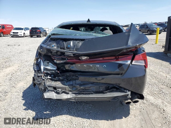 2023 Hyundai Elantra N Line z VIN KMHLR4AF2PU625284, wystawiony jako Copart lot #52018055 z przebiegiem 22 024 mil mil oraz Szkoda całkowita • Salvage title. Historia ofert i sprzedaży dostępna na DreamBid. Obrazek 6.