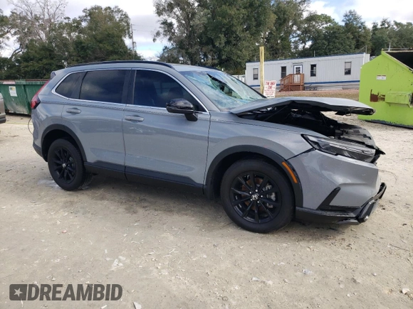 2025 Honda CR-V Sport-L with VIN 7FARS6H83SE015664, listed as a Copart auction lot 85119904 with 12,329 mi miles and Non Repairable. Bid and sale history available at DreamBid. Image 4.