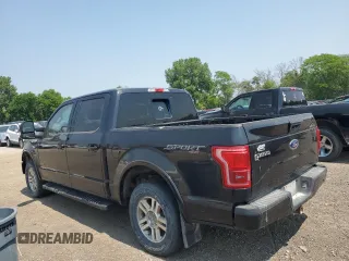 2015 Ford F-150 XLT with VIN 1FTEW1EG4FFA60210, listed as a Copart auction lot 59752825 with 323,475 mi miles and Salvage title. Bid and sale history available at DreamBid. Image 2.