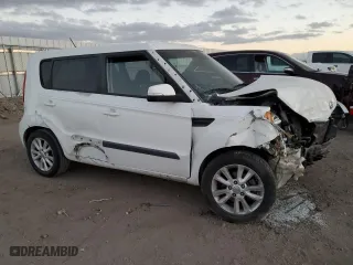 2013 Kia Soul + with VIN KNDJT2A6XD7535280, listed as a Copart auction lot 83844514 with 207,511 mi miles and Salvage Title. Bid and sale history available at carsss.com. Image 4.