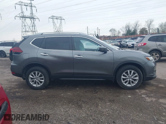 2020 Nissan Rogue S with VIN 5N1AT2MV4LC716993, listed as a IAAI auction lot 41951066 with 33,524 mi miles. Bid and sale history available at carsss.com. Image 14.