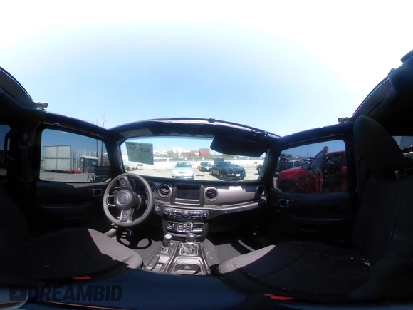 2023 Jeep Wrangler Willys with VIN 1C4HJXDG5PW615358, listed as a IAAI auction lot 42383749 with 31,988 mi miles and . Bid and sale history available at DreamBid. Image 19.