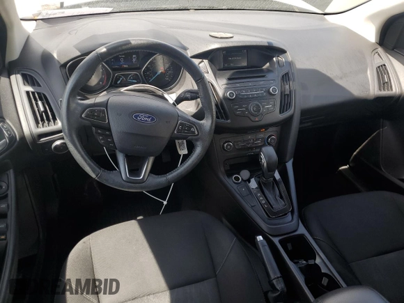 2017 Ford Focus SE with VIN 1FADP3F2XHL277097, listed as a Copart auction lot 53209825 with 100,384 mi miles and Salvage Title. Bid and sale history available at carsss.com. Image 8.
