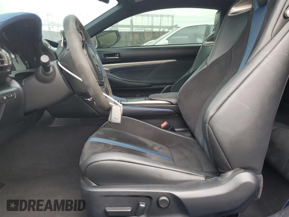 2022 Lexus RC with VIN JTHYP5BCXN5008361, listed as a Copart auction lot 49671335 with 26,096 mi miles and Salvage title. Bid and sale history available at DreamBid. Image 7.