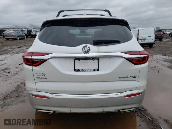 2018 Buick Enclave Premium with VIN 5GAEVBKW8JJ146129, listed as a Copart auction lot 38911824 with 95,872 mi miles and Salvage Title. Bid and sale history available at carsss.com. Image 6.