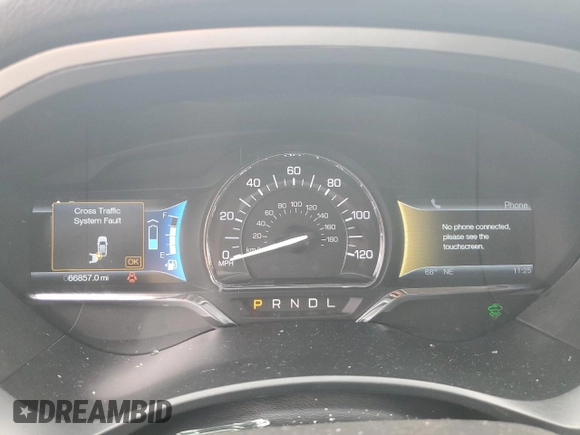 2014 Lincoln MKZ Hybrid with VIN 3LN6L2LU0ER826264, listed as a Copart auction lot 61228035 with 66,857 mi miles and Salvage title. Bid and sale history available at DreamBid. Image 9.