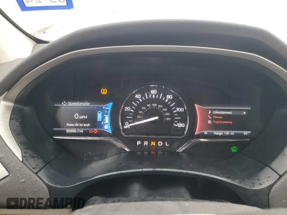 2017 Lincoln MKZ Hybrid Premiere with VIN 3LN6L5KU3HR602557, listed as a Copart auction lot 43104715 with 62,856 mi miles and Salvage Title. Bid and sale history available at DreamBid. Image 9.
