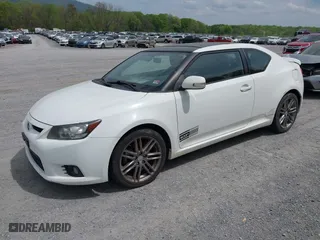 2012 Scion tC with VIN JTKJF5C73C3041792, listed as a IAAI auction lot 42117978 with 111,815 mi miles. Bid and sale history available at carsss.com. Image 2.