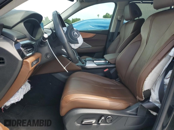 2022 Acura MDX Technology with VIN 5J8YD9H44NL009259, listed as a Copart auction lot 64273575 with 40,217 mi miles and Salvage title. Bid and sale history available at DreamBid. Image 7.