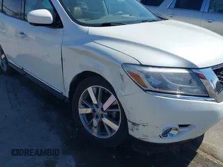 2015 Nissan Pathfinder SL with VIN 5N1AR2MM4FC707351, listed as a IAAI auction lot 42334235 with 124,017 mi miles and . Bid and sale history available at DreamBid. Image 6.