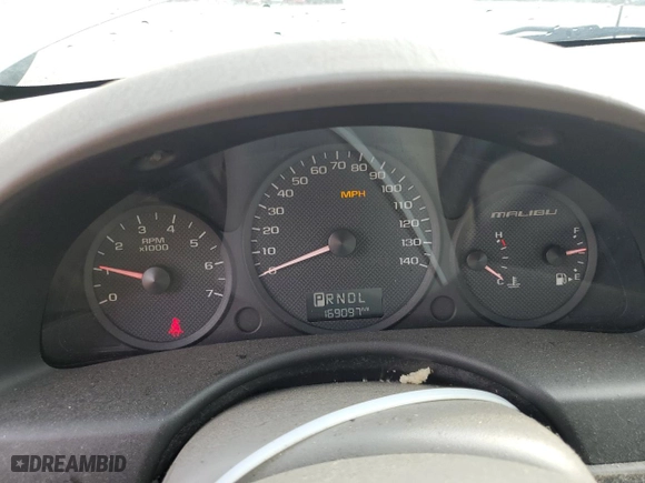 2005 Chevrolet Malibu with VIN 1G1ZS52FX5F274822, listed as a Copart auction lot 72676194 with 169,097 mi miles and Salvage Title. Bid and sale history available at carsss.com. Image 9.