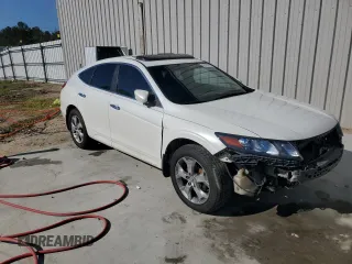 2010 Honda Accord Crosstour EX-L with VIN 5J6TF1H5XAL007680, listed as a Copart auction lot 50163785 with 208,379 mi miles and Salvage Title. Bid and sale history available at carsss.com. Image 4.