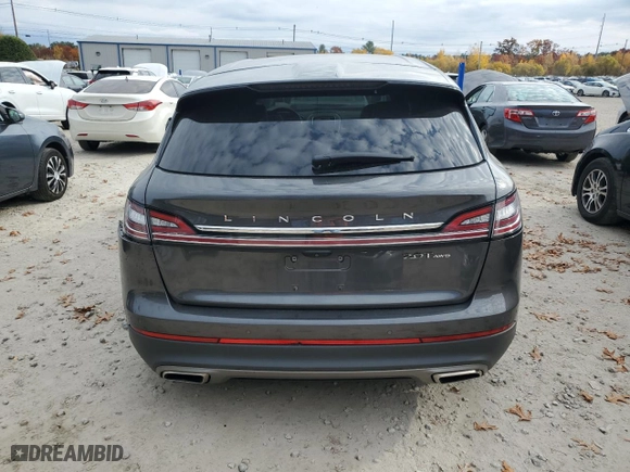 2019 Lincoln Nautilus Select with VIN 2LMPJ8K97KBL66030, listed as a Copart auction lot 76041134 with NaN miles and Salvage Title. Bid and sale history available at carsss.com. Image 6.