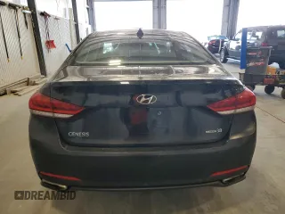 2015 Hyundai Genesis 3.8L with VIN KMHGN4JE0FU018111, listed as a Copart auction lot 53711075 with 184,509 mi miles and Clean Title. Bid and sale history available at carsss.com. Image 6.