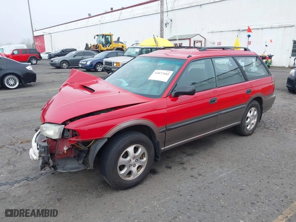 1999 Subaru Legacy Wagon Outback with VIN 4S3BG6852X7649808, listed as a IAAI auction lot 41873182 with 249,996 mi miles. Bid and sale history available at carsss.com. Image 19.