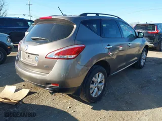 2014 Nissan Murano SL with VIN JN8AZ1MU3EW413892, listed as a IAAI auction lot 41418313 with 156,898 mi miles. Bid and sale history available at carsss.com. Image 4.