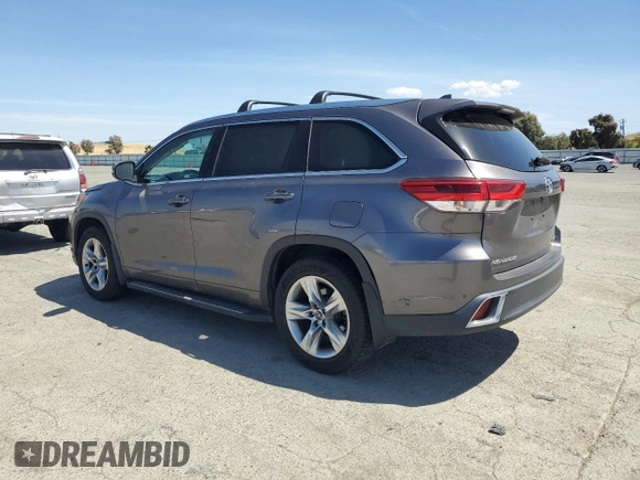 2019 Toyota Highlander Limited z VIN 5TDDZRFH3KS944285, wystawiony jako Copart lot #57176285 z przebiegiem 83 174 mil mil oraz Szkoda całkowita • Salvage title. Historia ofert i sprzedaży dostępna na DreamBid. Obrazek 2.