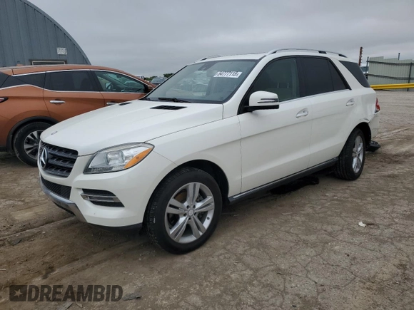 2014 Mercedes-Benz M 350 z VIN 4JGDA5HBXEA409539, wystawiony jako Copart lot #54777115 z przebiegiem 168 057 mil mil oraz Szkoda całkowita • Salvage title. Historia ofert i sprzedaży dostępna na DreamBid. Obrazek 1.