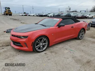 2017 Chevrolet Camaro 1LT with VIN 1G1FB3DSXH0169464, listed as a Copart auction lot 88295695 with 77,002 mi miles and Salvage Title. Bid and sale history available at carsss.com. Image 1.