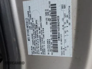 2005 Ford Freestar SE z VIN 2FMDA51635BA24020, wystawiony jako Copart lot #47605725 z przebiegiem 112 563 mil mil oraz Szkody całkowita. Historia ofert i sprzedaży dostępna na DreamBid. Obrazek 13.