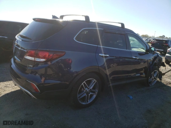 2017 Hyundai Santa Fe Limited Ultimate with VIN KM8SRDHFXHU190114, listed as a Copart auction lot 50298055 with 119,679 mi miles and Salvage Title. Bid and sale history available at carsss.com. Image 3.