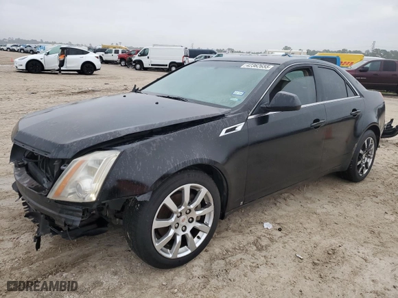 2008 Cadillac CTS RWD w/1SA with VIN 1G6DF577080194074, listed as a Copart auction lot 42362655 with 212,328 mi miles and Salvage Title. Bid and sale history available at carsss.com. Image 1.