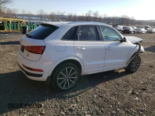 2018 Audi Q3 Premium with VIN WA1ECCFS8JR020768, listed as a Copart auction lot 45134973 with 42,221 mi miles. Bid and sale history available at carsss.com. Image 3.