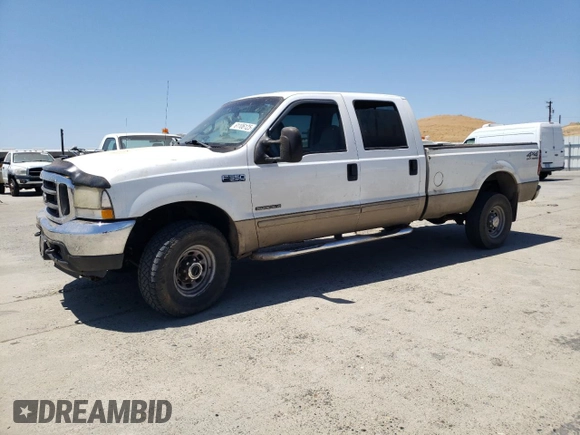 2002 Ford F-350 XL with VIN 1FTSW31F52EC95663, listed as a Copart auction lot 61106125 with Not provided miles and Salvage title. Bid and sale history available at DreamBid. Image 1.