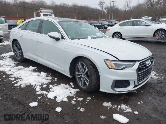 2019 Audi A6 Premium Plus with VIN WAUL2AF28KN052114, listed as a IAAI auction lot 41532304 with 29,252 mi miles. Bid and sale history available at carsss.com. Image 1.