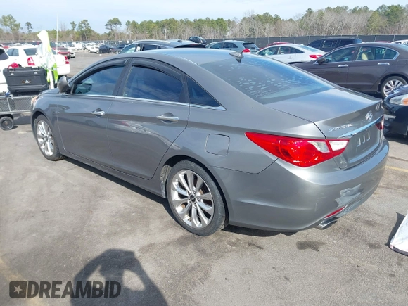 2013 Hyundai Sonata Limited with VIN 5NPEC4AC9DH734867, listed as a IAAI auction lot 41434287 with 196,721 mi miles and . Bid and sale history available at DreamBid. Image 3.