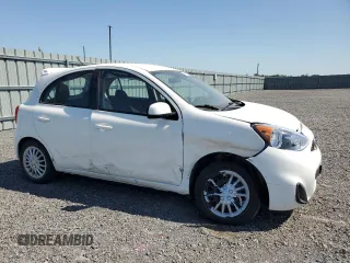2017 Nissan Micra S z VIN 3N1CK3CP0HL265763, wystawiony jako Copart lot #70418844 z przebiegiem 46 852 mil mil oraz Szkody całkowita. Historia ofert i sprzedaży dostępna na DreamBid. Obrazek 4.