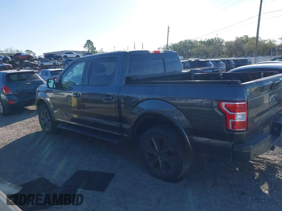 2018 Ford F-150 XL with VIN 1FTEW1EP9JFE03456, listed as a IAAI auction lot 41741500 with 104,123 mi miles. Bid and sale history available at carsss.com. Image 14.