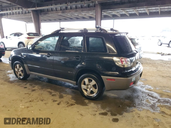 2003 Mitsubishi Outlander XLS with VIN JA4LZ41G83U053087, listed as a Copart auction lot 48936755 with 181,200 mi miles and Salvage Title. Bid and sale history available at carsss.com. Image 2.