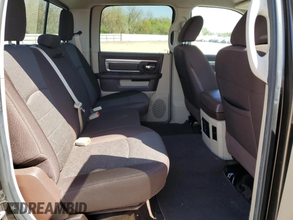 2016 Ram 1500 Lone Star with VIN 3C6RR6LT9GG288250, listed as a Copart auction lot 52195815 with 134,653 mi miles and Salvage Title. Bid and sale history available at carsss.com. Image 10.