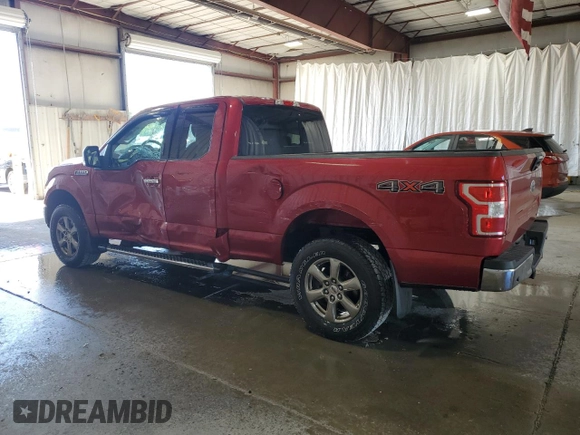 2020 Ford F-150 XL with VIN 1FTEX1EPXLKE68355, listed as a Copart auction lot 65419325 with 61,849 mi miles and Salvage title. Bid and sale history available at DreamBid. Image 2.