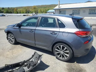 2018 Hyundai Elantra GT with VIN KMHH35LEXJU017506, listed as a Copart auction lot 54607085 with 43,214 mi miles and Salvage Title. Bid and sale history available at carsss.com. Image 2.
