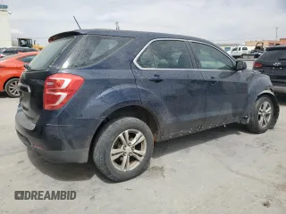 2017 Chevrolet Equinox LS with VIN 2GNALBEK7H6103363, listed as a Copart auction lot 51004595 with 238,552 mi miles and Salvage Title. Bid and sale history available at DreamBid. Image 3.