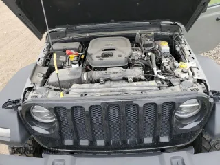 2022 Jeep Wrangler Unlimited Willys with VIN 1C4HJXDN7NW156538, listed as a Copart auction lot 79195464 with 87,081 mi miles and Salvage Title. Bid and sale history available at DreamBid. Image 13.