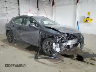 2023 Lexus UX 250h F Sport with VIN JTHB9JBH2P2066473, listed as a Copart auction lot 47743565 with 13,361 mi miles and Salvage Title. Bid and sale history available at DreamBid. Image 4.