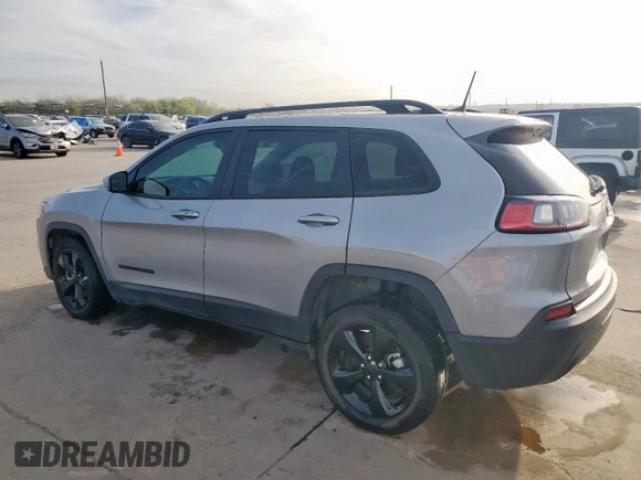 2021 Jeep Cherokee Altitude z VIN 1C4PJLLB5MD180309, wystawiony jako Copart lot #50703665 z przebiegiem 37 669 mil mil oraz Czysty tytuł • Clean title. Historia ofert i sprzedaży dostępna na DreamBid. Obrazek 2.